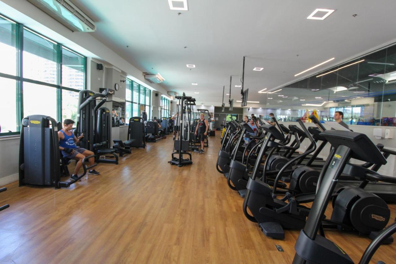 Barra Da Tijuca - 508 - De Frente Para Maravilhosa Piscina - Estacionamento Gratuito - Academia Comphania Atletica - Balsa Para Praia Gratis - Microondas - Geladeira Grande - Recepcao 24Horas - Wi-Fi - Com Pia Rio de Janeiro Exteriör bild