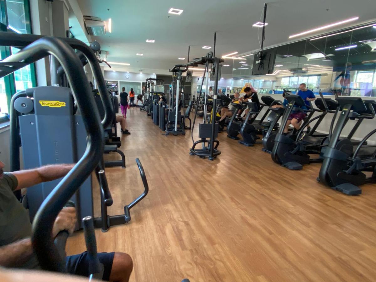 Barra Da Tijuca - 508 - De Frente Para Maravilhosa Piscina - Estacionamento Gratuito - Academia Comphania Atletica - Balsa Para Praia Gratis - Microondas - Geladeira Grande - Recepcao 24Horas - Wi-Fi - Com Pia Rio de Janeiro Exteriör bild