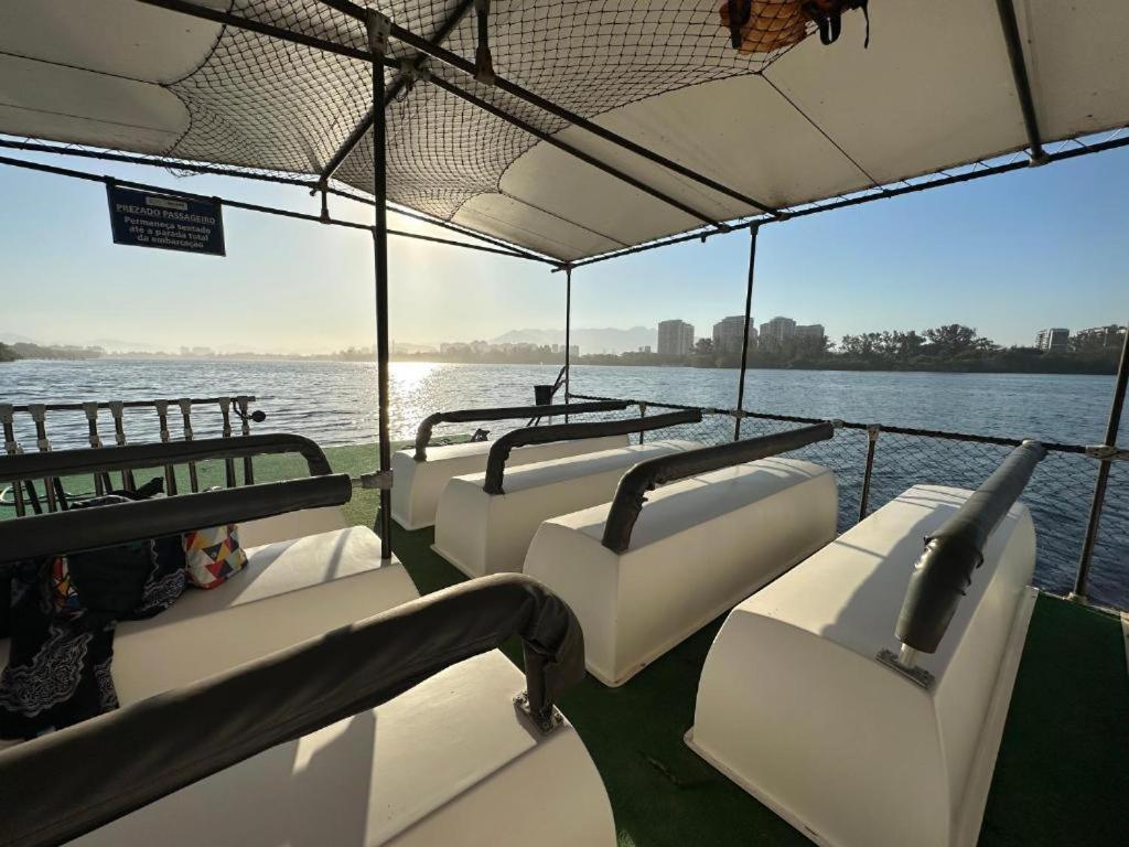 Barra Da Tijuca - 508 - De Frente Para Maravilhosa Piscina - Estacionamento Gratuito - Academia Comphania Atletica - Balsa Para Praia Gratis - Microondas - Geladeira Grande - Recepcao 24Horas - Wi-Fi - Com Pia Rio de Janeiro Exteriör bild
