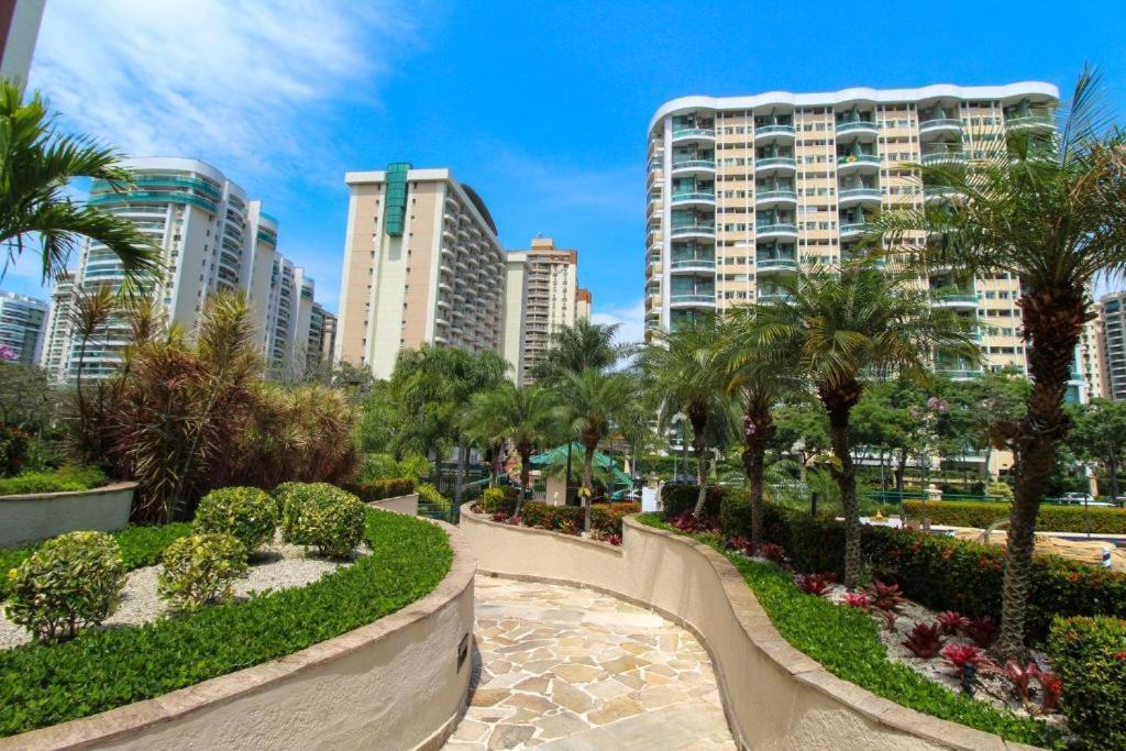 Barra Da Tijuca - 508 - De Frente Para Maravilhosa Piscina - Estacionamento Gratuito - Academia Comphania Atletica - Balsa Para Praia Gratis - Microondas - Geladeira Grande - Recepcao 24Horas - Wi-Fi - Com Pia Rio de Janeiro Exteriör bild